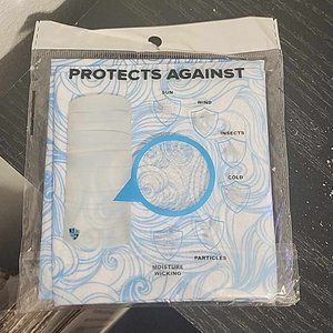 Multi-Use Face Shields color Tidal Waves